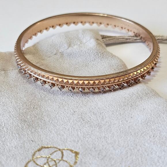 Kendra Scott Rose Gold‎ Mary Catherine Bangle bracelet - Picture 4 of 7
